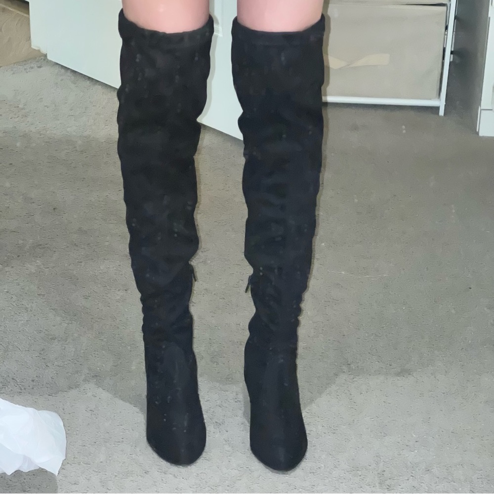 Thigh high boots
